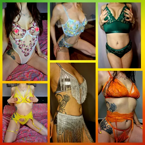 Buy one get one half price on lingerie sets  cum get a taste of Scotland [selling] by Scottishkitty1