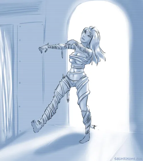 Cable Mummy by CharybdisLeviathan