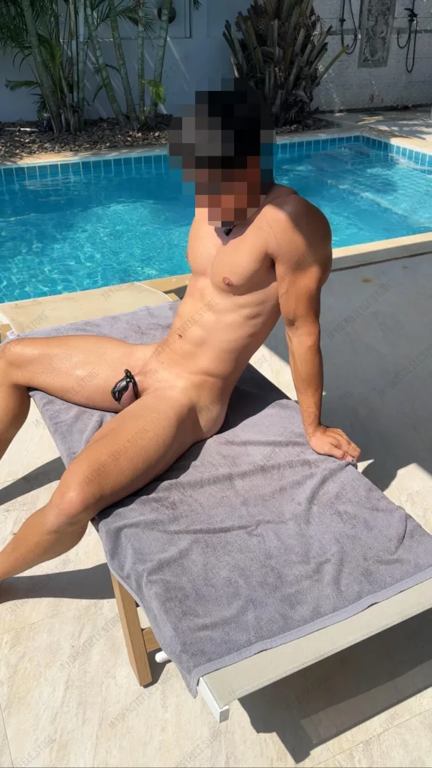 Cage check at the pool  posted by jaydensteele