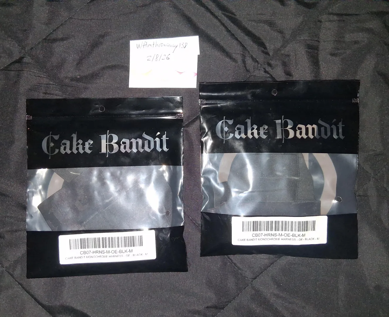 Cake Bandit Harnesses F/S posted by ftmthrowaway138