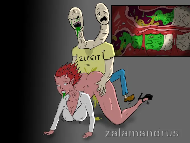 Callie Maggotbone found some maggots part1 by me (zalamandrus on x.com) by Ivanticristus