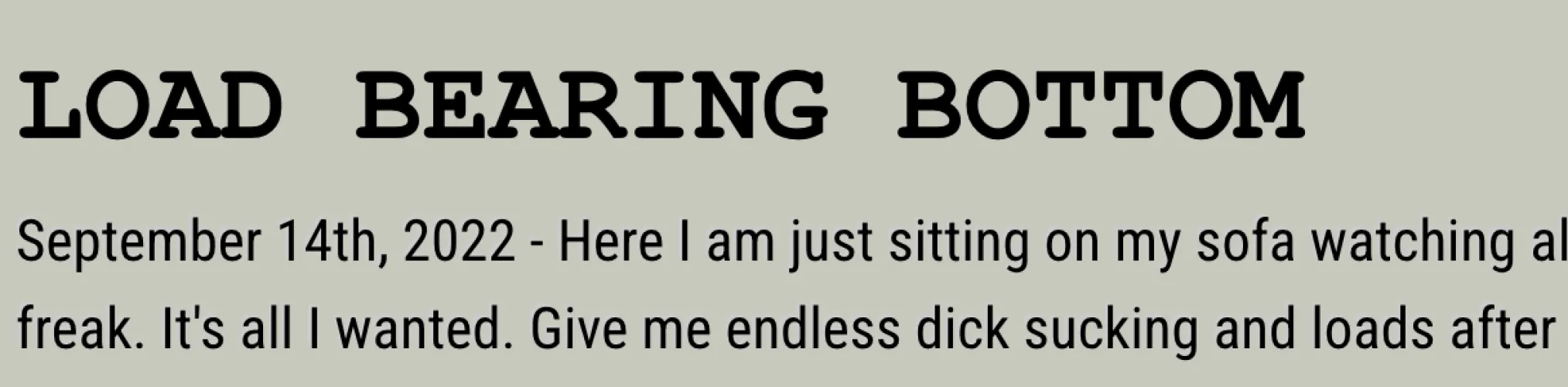 came across this title and I can't stop laughing--why is this funny to me lol by Sketchy_Frat