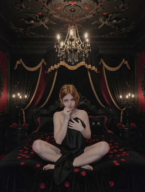 Can i be your valentine?  Yea, background is AI but rest is 100% real  by copycat_cosplay