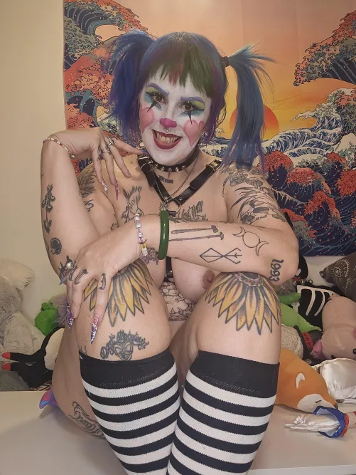 Can I come over and squirt you with my flower?  by pukotheclown