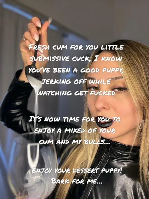 Can I make you eat cum as a reward? by lustlongsph