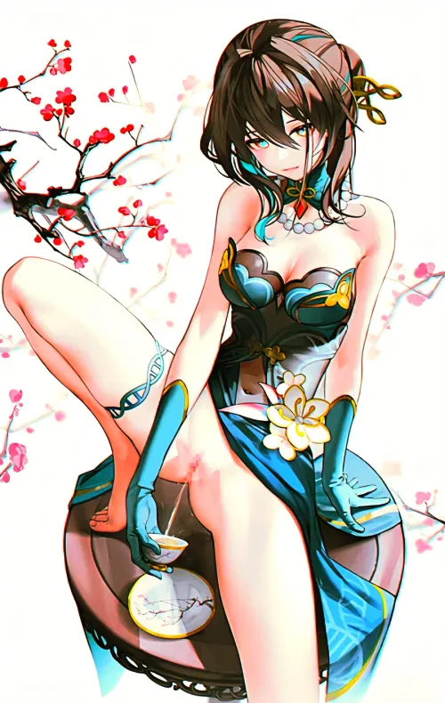 Can I offer you a hot infusion? by GordonTiger