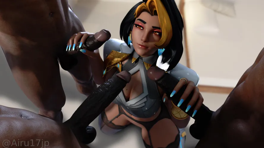 Can someone change the guy’s color please and thanks. artist is airu17 by Gullible-Car-2145