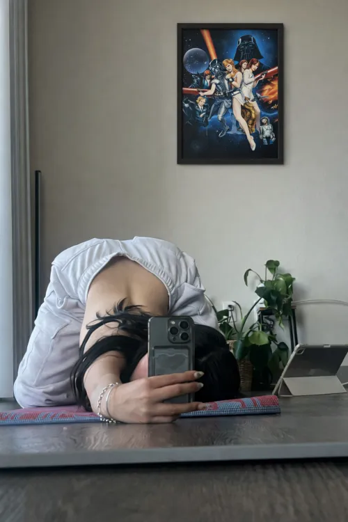 Can we stay home all day watching star wars? by youngvasco