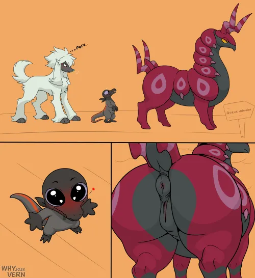 Can you blame the little guy? (Whyvern) by Mysterious-Time-3634