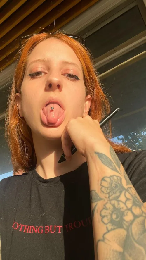 Can you fill my tongue with cum	 by Swim_Pretty