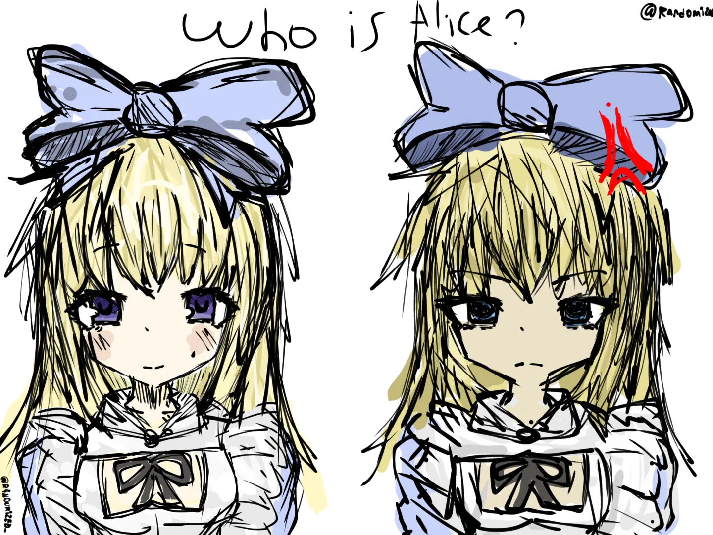Can you guess who's alice? posted by fidin_Objective
