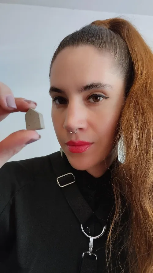 Can you imagine being small enough to live in this little house and celebrate valentine's day with me? by Minute-Bar-953