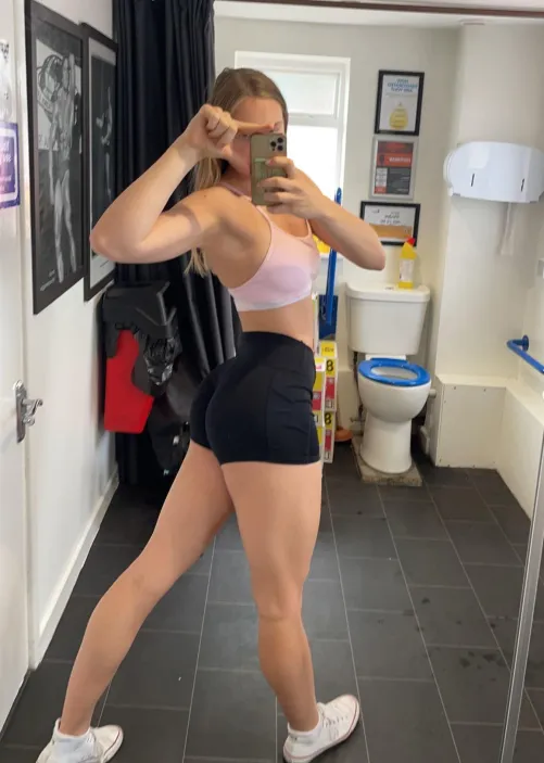 can you keep up with me in the gym by tallmusclegoddess