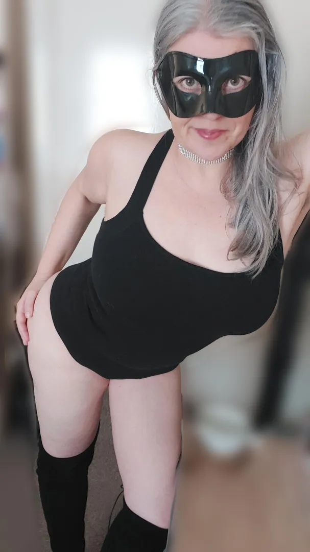 Can you tell what I'm thinking by my smile? posted by Silvertemptress