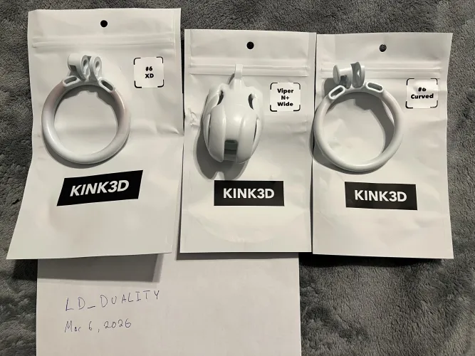[Canada/ON][Viper N+ Wide in White][Ring #6 Curved in White][Ring #6 XD in White] - SELL by ld_duality