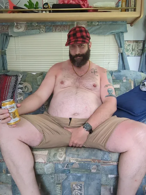 Can't wait to crack open a beer at camp by harlanparamore