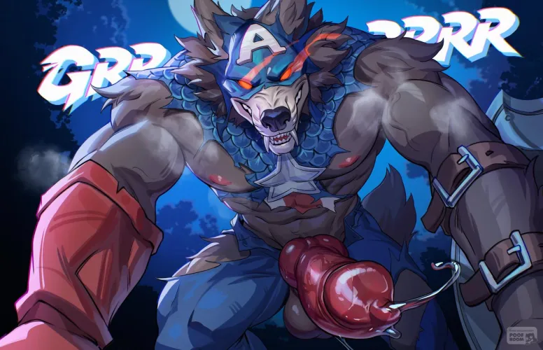 Capwolf loves you (Poofroom) by 78269