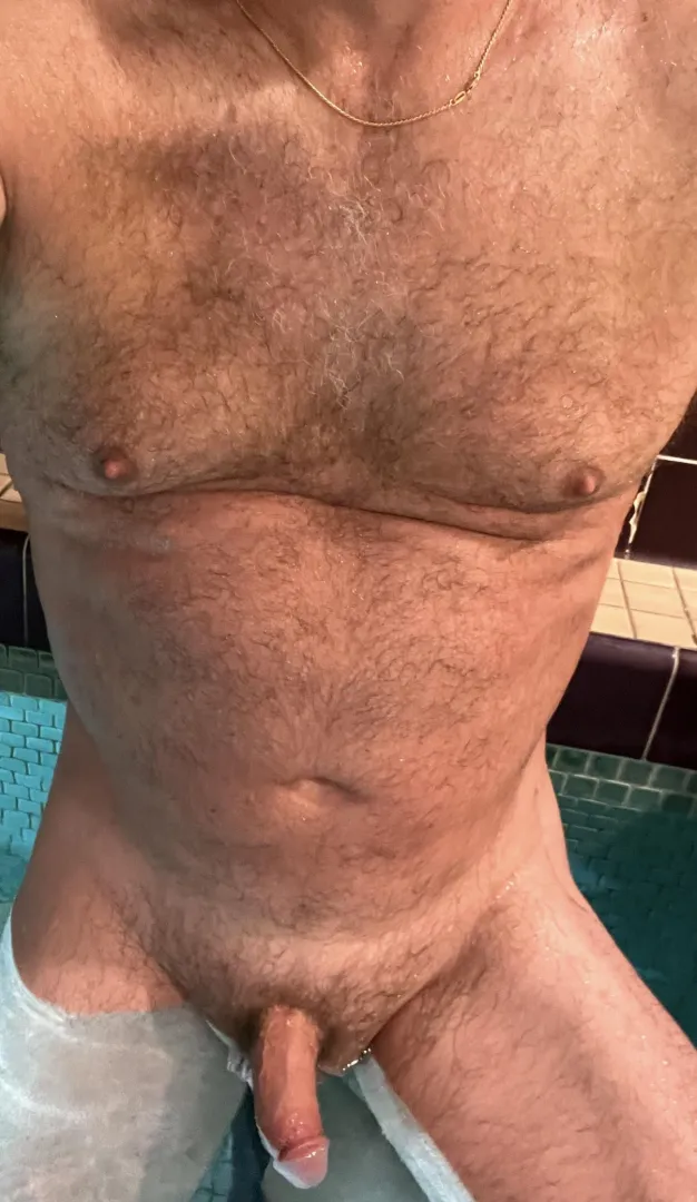 Care to join me in the gym hottub? Suits are optional! posted by Fitdad60