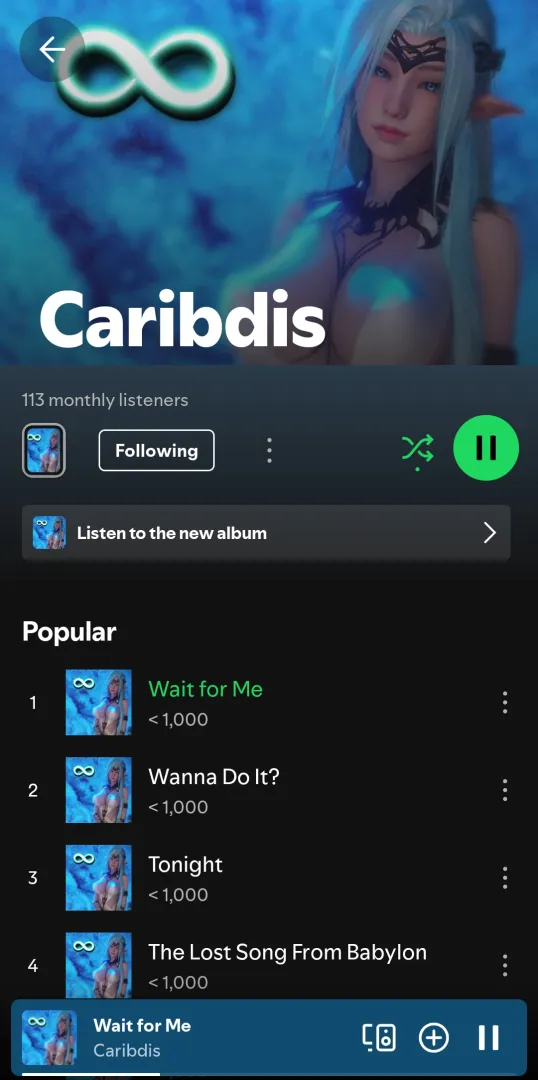 Caribdis got his own Spotify now. posted by TheEducated_Fellow