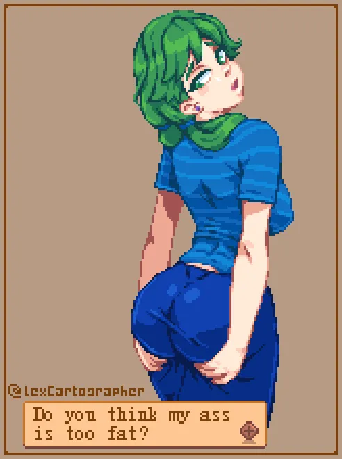 Caroline from Stardew is my perfect MILF. posted by LexTheBodyCartograph
