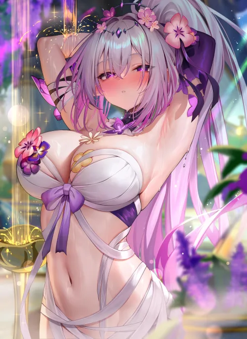 Castorice getting wet (MeioN) by elegantloveglimmer