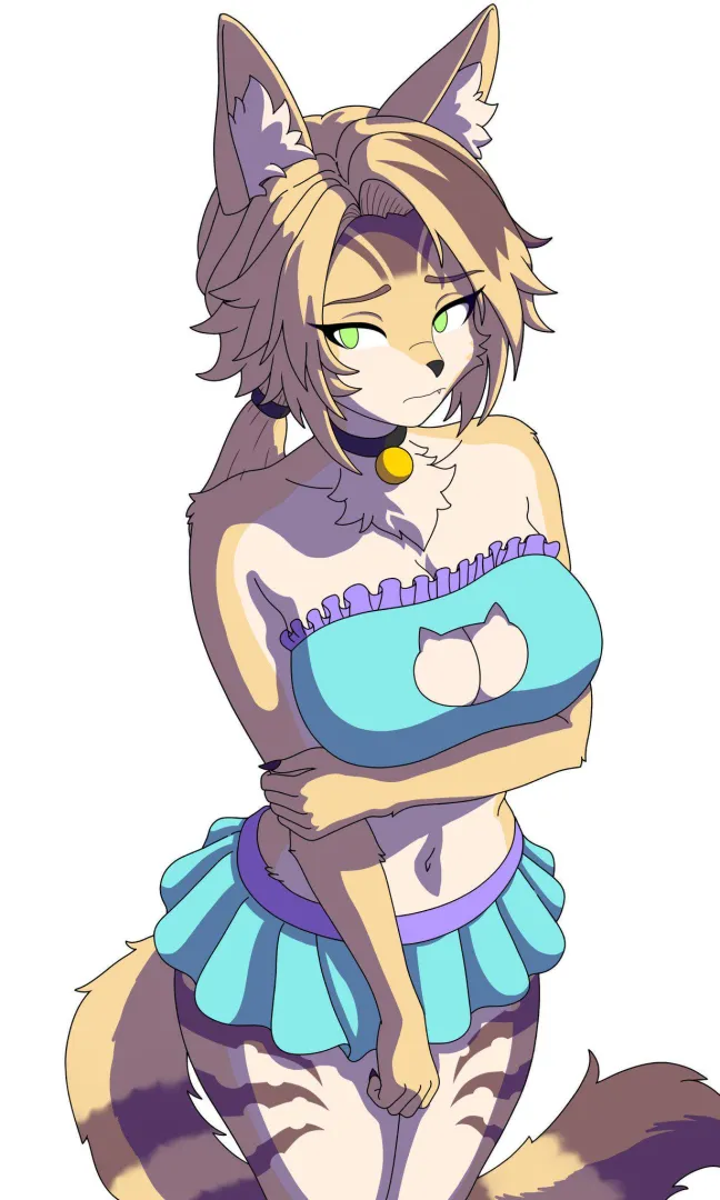 Cat Lingerie Pulchra [F] (DaRexer598) posted by A_MASSIVE_PERVERT