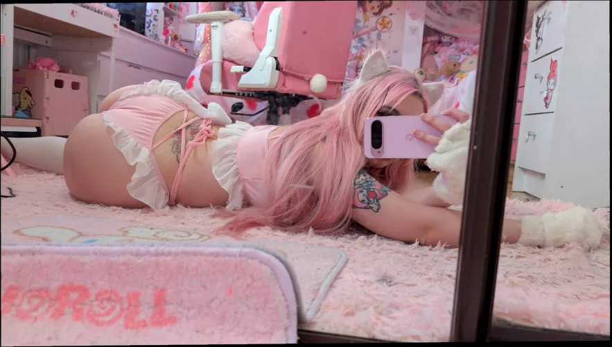 Catgirl in heat by IndependentFeisty507