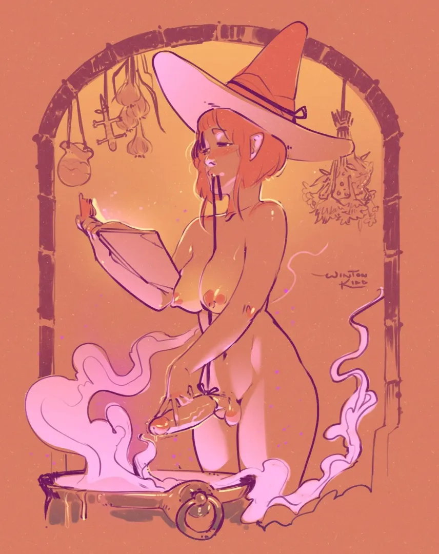 Cauldron Witch (WintonKidd) posted by darnnaggit