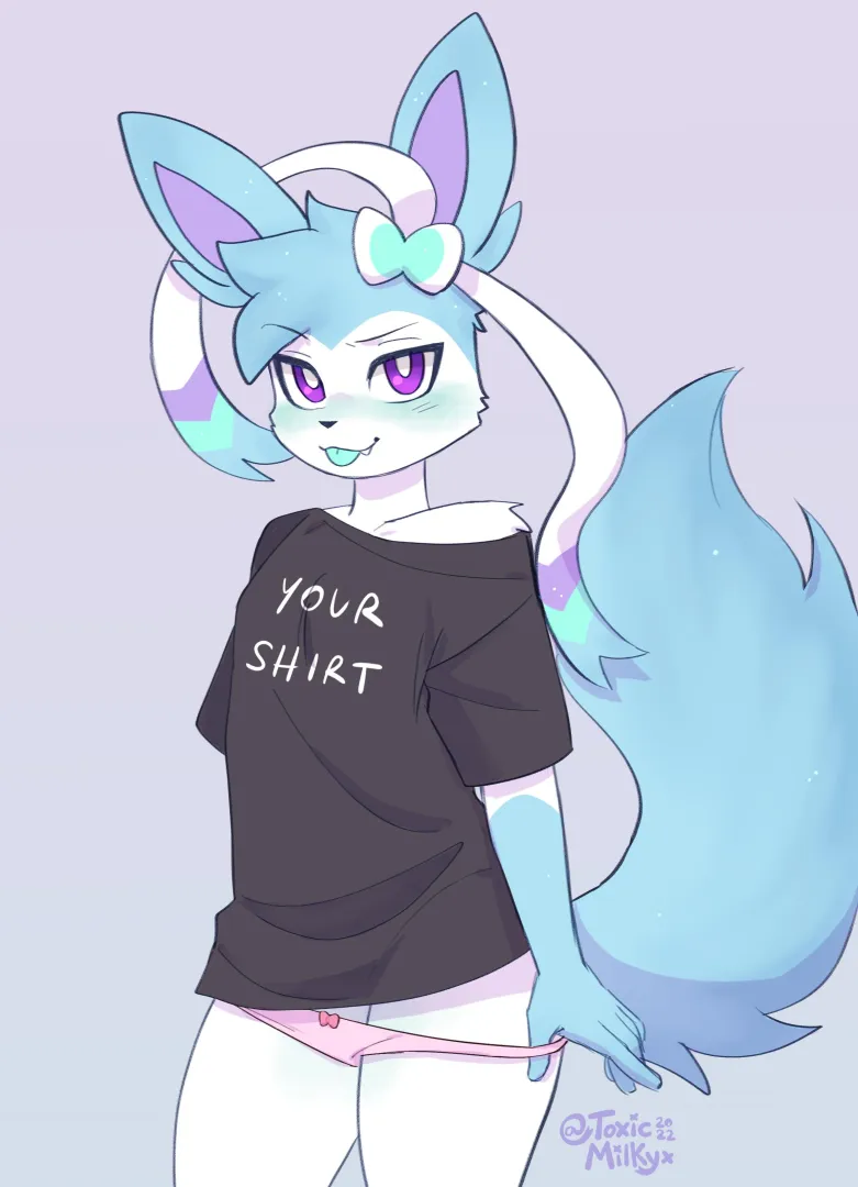 (CB4A) Bratty Sylveon roomie keeps stealing your hoodies. How do you make him stop? posted by Maroth_Agonite