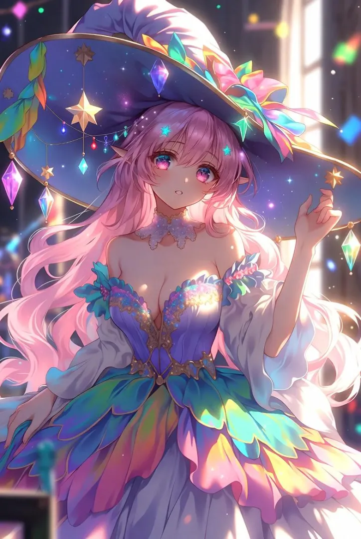 Character Spotlight: Bouncy Fel, Fey Mage Of Whimsy posted by This_Wafer1000