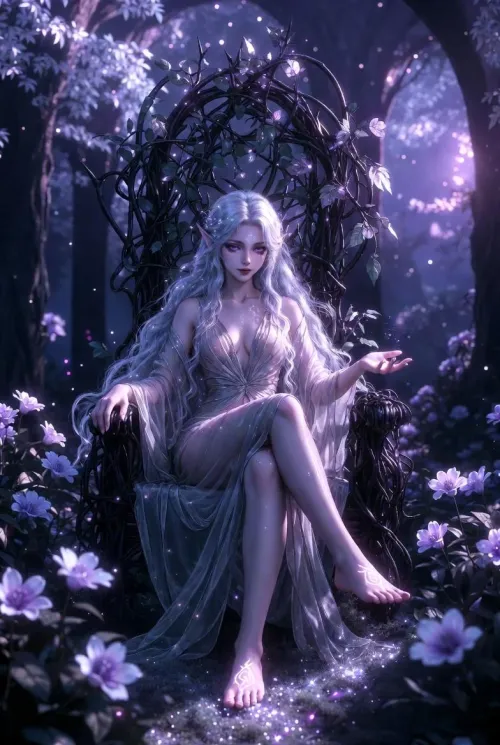 Character Spotlight: Sylvara, Lady Of the Endless Garden by This_Wafer1000