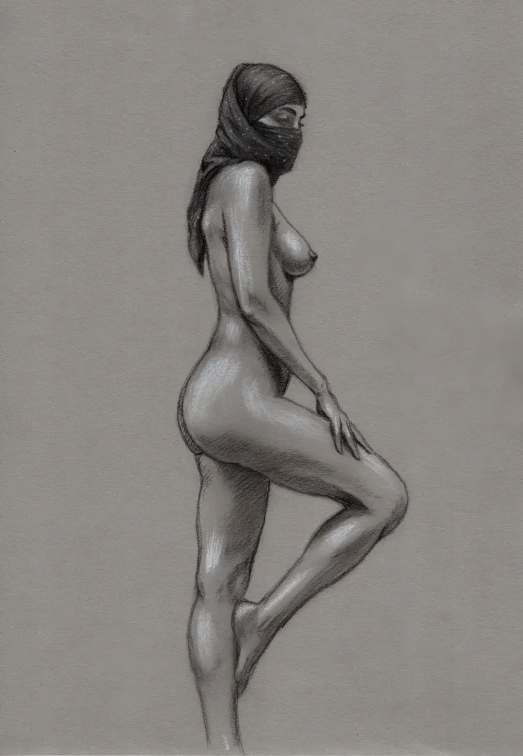 Charcoal pencil posted by ScotchFinger01