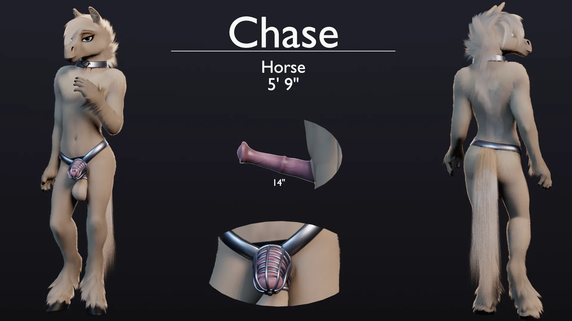 Chase, the Chaste Pony Boy (ruaidri) [M] posted by Olive-The-Otter