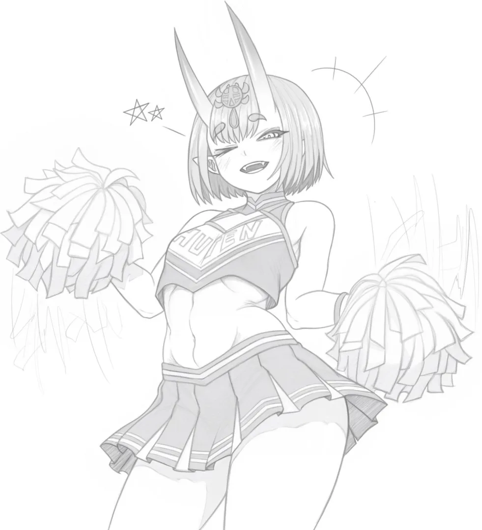Cheerleader Shuten Douji (0_Danvil_0) posted by xdragon2k