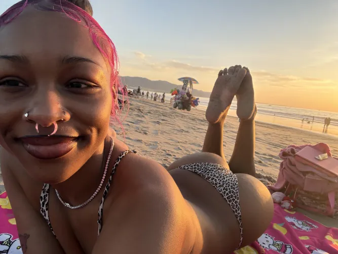 cheetah print on ebony skin>> by Genesis4fun