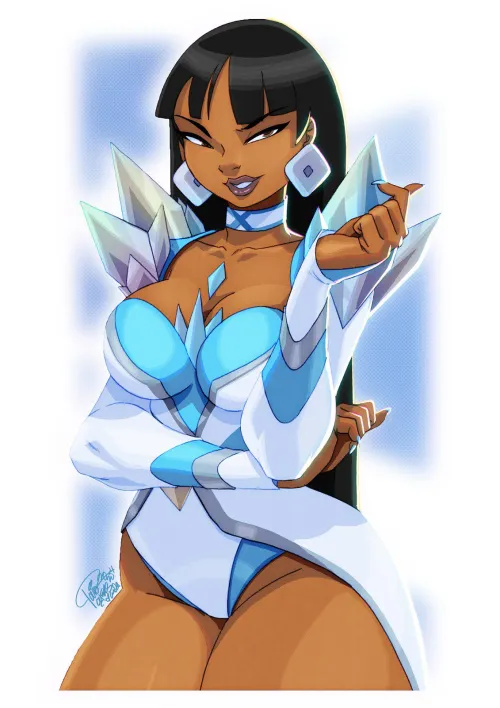 Chel couldn't be Emma Frost, she's too hot   (Tovio Rogers) by RokReaper
