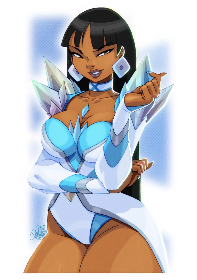 Chel couldn't be Emma Frost, she's too hot   (Tovio Rogers) posted by RokReaper