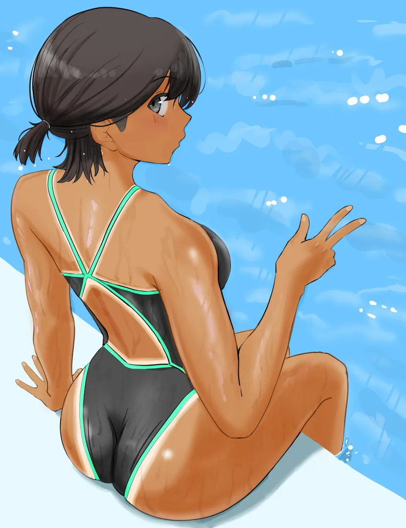 Chilling at the pool posted by McKnight94