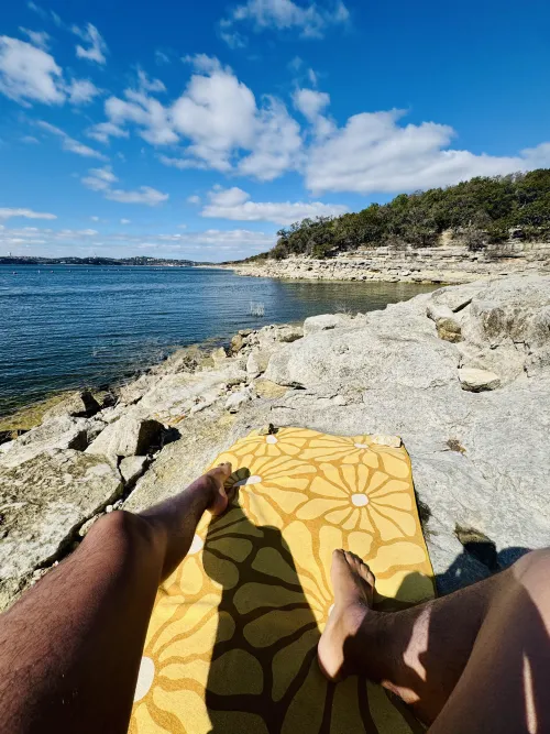 Chilly indeed. Cold plunge is going to be humbling. ️ by Friends-and-Fiends