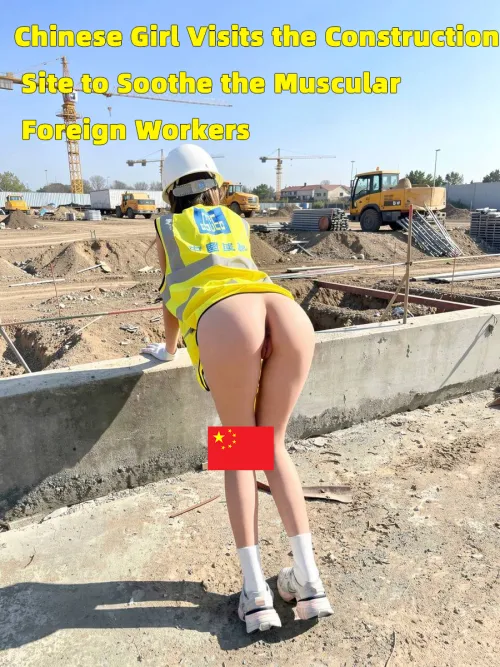Chinese girl supports construction in Africa by mubeltstan