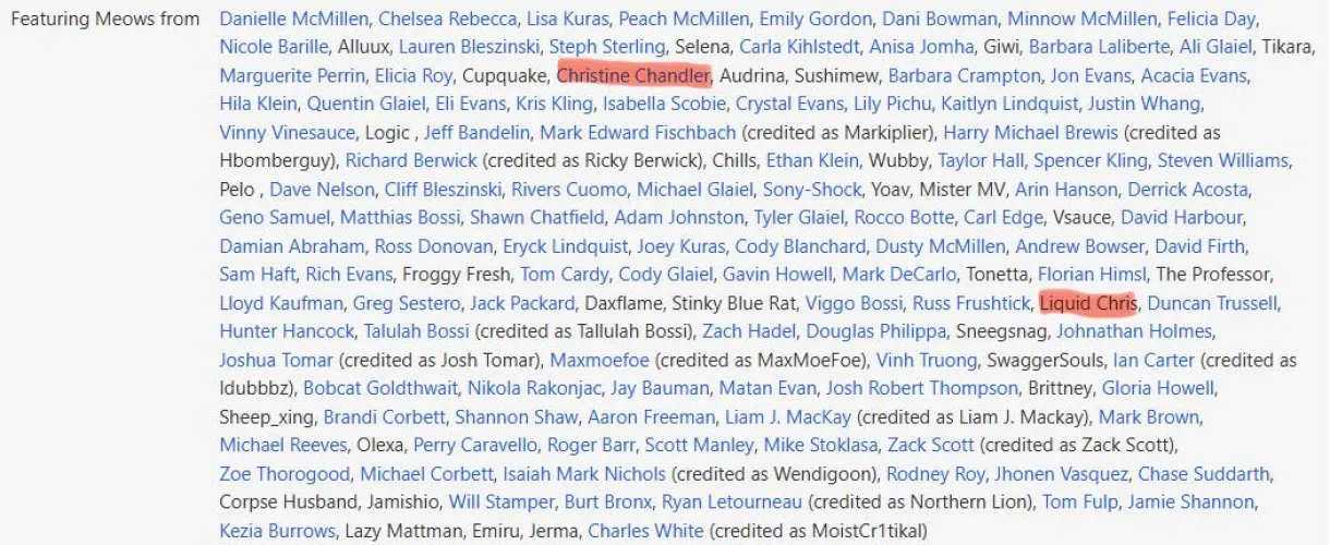 Christine AND Liquid Chris voiced meows in mewgenics by StunningQuality6992