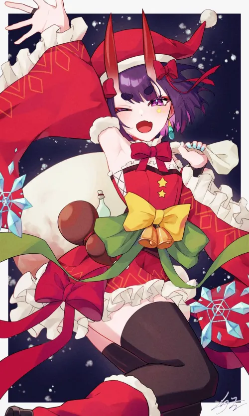 Christmas Shuten Douji (Izanaware Game) by xdragon2k