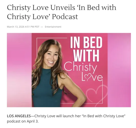 Christy Love Unveils ‘In Bed with Christy Love’ Podcast by DSCholly