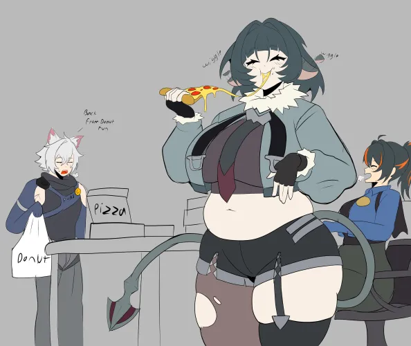 Chubby Jane Doe (Azzytheslime) by shader0103