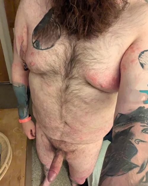 Chubby vegan guy (9 years vegan) by beautyandthebeard37