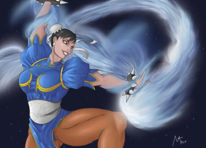 Chun Li - KIKOKEN! By MarcoFalcon by Cicada_5