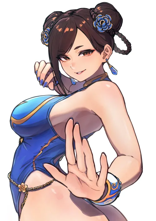 Chun-Li artwork by (AP Cammy) by DOA-FAN