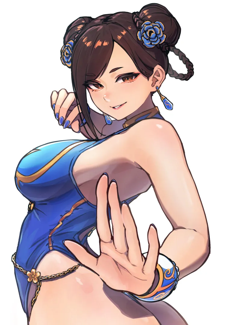Chun-Li artwork by (AP Cammy) posted by DOA-FAN