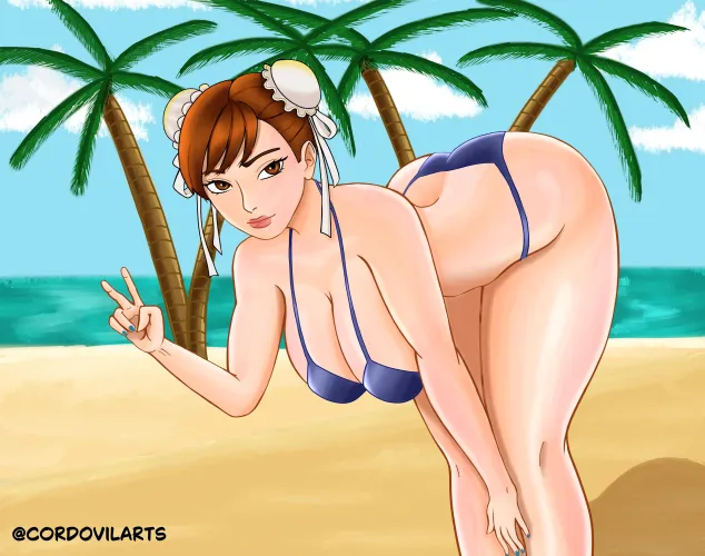 Chun-li Big ass/Boobs (cordovilarts) by Cordovilarts