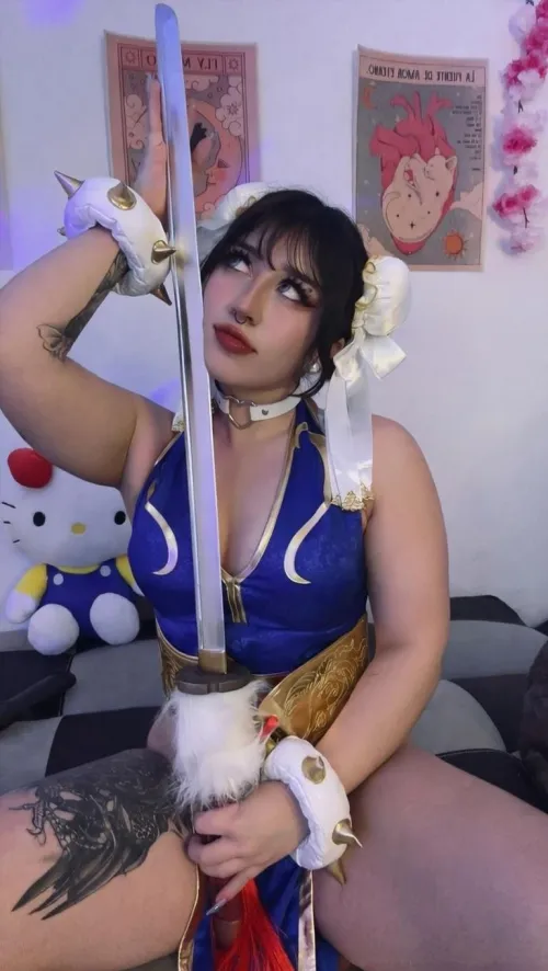 Chun-Li cosplay by me (Zarababyxx) by Zarababyxx